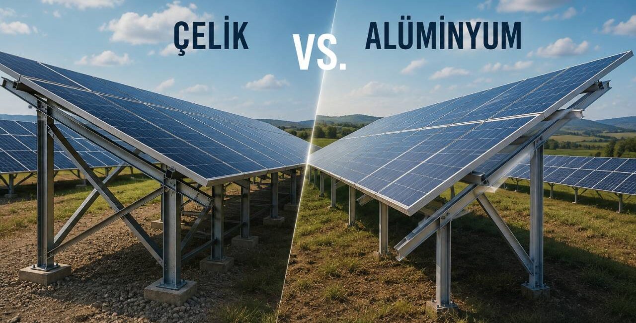 Arazi Tipi Solar Paneller İçin Çelik vs. Alüminyum Taşıma Sistemleri